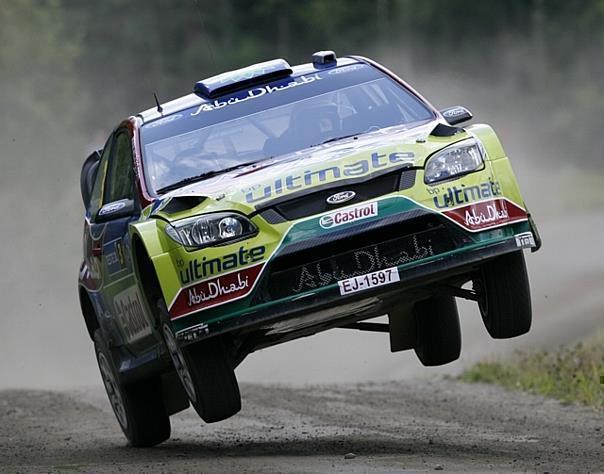 Mikko Hirvonen und Jarmo Lehtinen siegten im Ford Focus RS WRC. Foto: Auto-Reporter/Ford